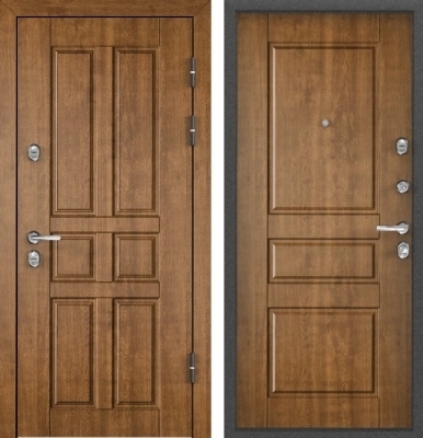 Фото Дверь Цербер 12-2 Термо ВиноритPro+Golden Oak Сменная панель