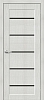 Межкомнатная дверь Мода-22 Black Line Bianco Melinga BR6067